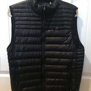 NWOT CALVIN KLEIN men’s packable puffer vest